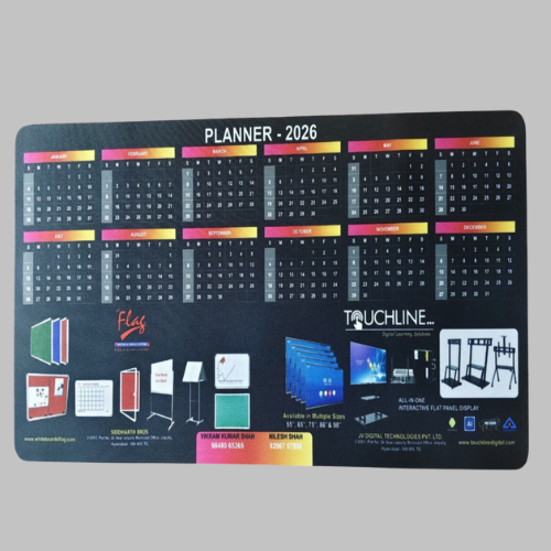 Rubber/ Table Mat Calender Design